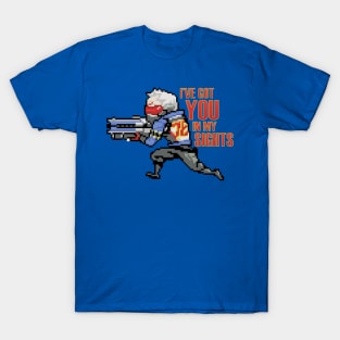 Overwatch - 16-Bit Soldier 76 Quote T-Shirt